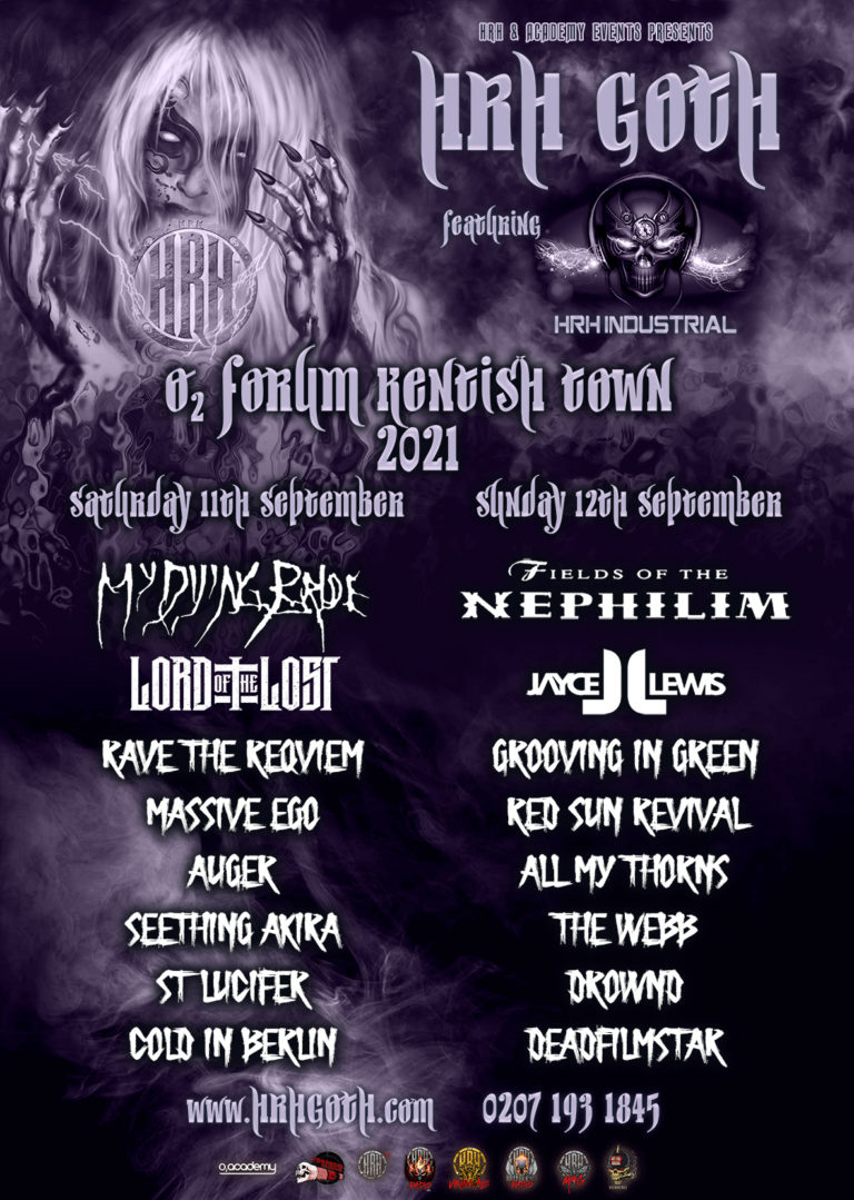 Jayce Lewis,Gothfest, GOTH FEST, Fields of the Nephlim. .